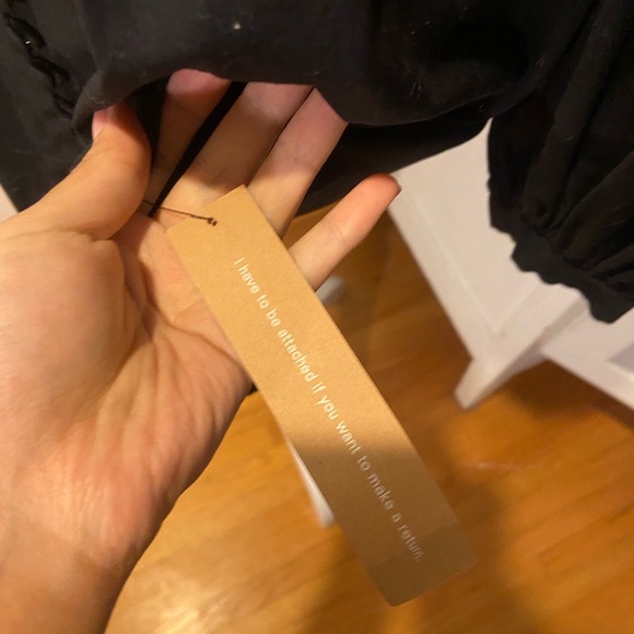 Elegant Black Long Sleeve Dress Caitie Dress - Picture 6 of 10